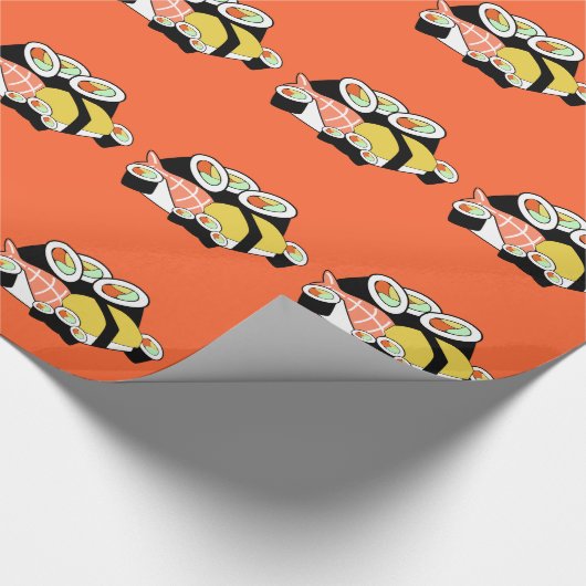 Sushi Wrapping Paper Cadeaupapier (Hoek)