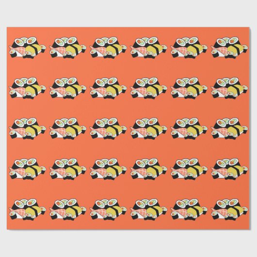 Sushi Wrapping Paper Cadeaupapier (Vlak)