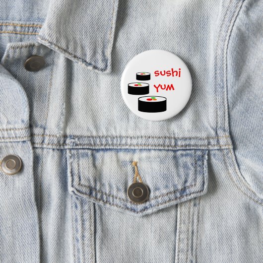 Sushi Yum Ronde Button 5,7 Cm (In situ)