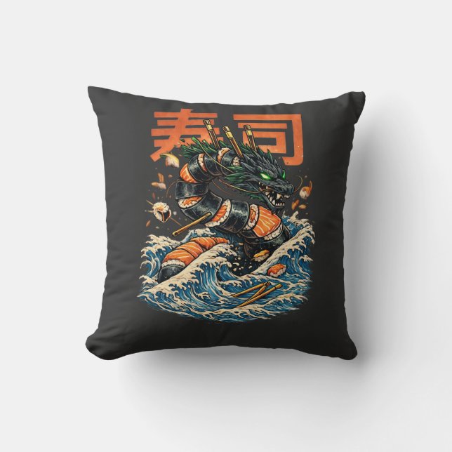 SUSHI ZEE DRACHT KUSSEN (Voorkant)