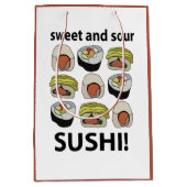 Sushi zoet en zure sushi medium cadeauzakje (Voorkant)