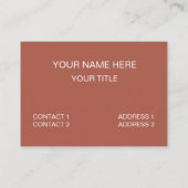 Sushi zoet en zure sushi visitekaartje (Achterkant)