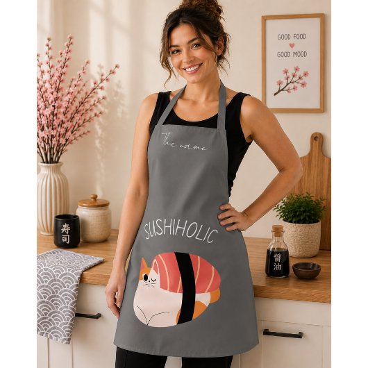 sushiholic, sushi kat schort