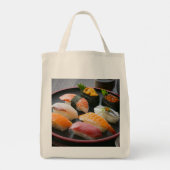 SUSHIMI Japanese Hospitality - Sushi Plate Tote Tote Bag (Achterkant)