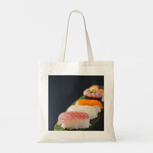 SUSHIMI Sushi Selection Minimal Tote Tote Bag (Achterkant)