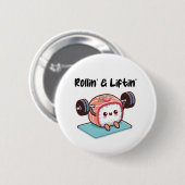 Sushirol Gewichten Lichten Ronde Button 5,7 Cm (Voorkant /achterkant)