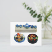 SushiTeaCakes041209 Briefkaart (Staand voorkant)