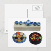 SushiTeaCakes041209 Briefkaart (Voorkant / Achterkant)