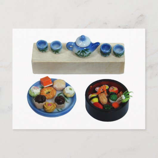 SushiTeaCakes041209 Briefkaart (Voorkant)