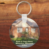 Susie & Tony's thuis Sleutelhanger (Voorkant)