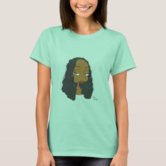 Susie X A Zitplaats aan tafel T Shirt (Voorkant)