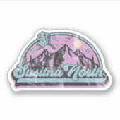 Susitna North, Alaska Sticker (Voorkant)