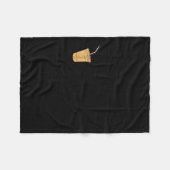 Suspect Claims Shes Broke But Stops For Iced Coffe Fleece Deken (Voorkant (Horizontaal))