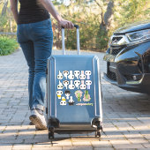 SuspectCelery™ Logo en officiële konijnenstukjes Sticker (Koffer Insitu)