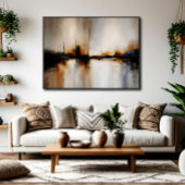 Suspended Horizon Poster