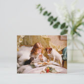 Suspense by Charles Burton Barber Briefkaart (Staand voorkant)