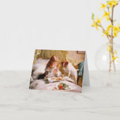 Suspense by Charles Burton Barber Kaart (Gele Bloem)