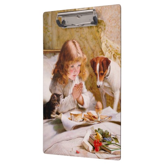 Suspense by Charles Burton Barber Klembord (Links)