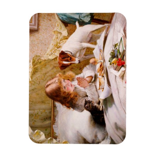 Suspense by Charles Burton Barber Magneet (Verticaal)