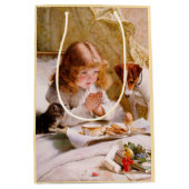 Suspense by Charles Burton Barber Medium Cadeauzakje (Voorkant)