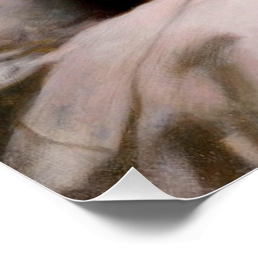 Suspense by Charles Burton Barber Perfect Poster (Hoek)