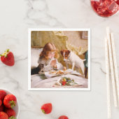 Suspense by Charles Burton Barber Servet (Insitu)