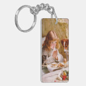 Suspense by Charles Burton Barber Sleutelhanger (Voorkant Links)