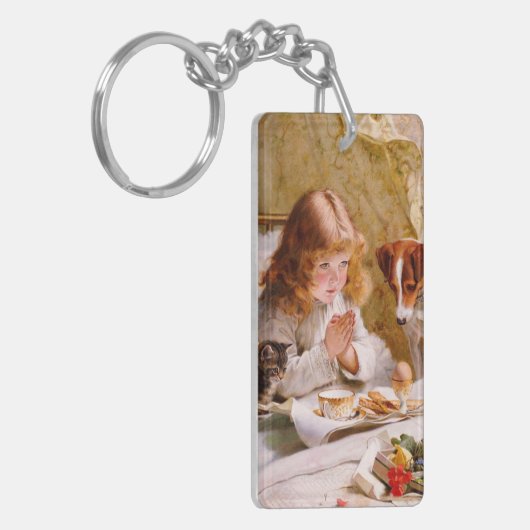 Suspense by Charles Burton Barber Sleutelhanger (Voorkant Links)