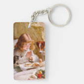 Suspense by Charles Burton Barber Sleutelhanger (achterkant)