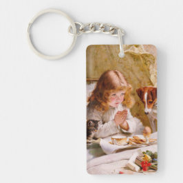 Suspense by Charles Burton Barber Sleutelhanger