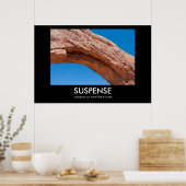 SUSPENSE demotivatie-poster Poster (Keuken)