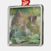 Suspense, Grunge Digital Art Metalen Ornament (Links)