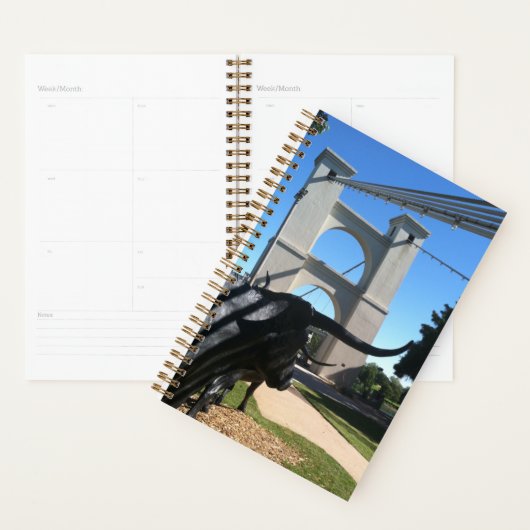 Suspensie Bridge, Waco, TX Planner (Display)
