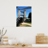 Suspensie Bridge, Waco, TX Poster (Keuken)