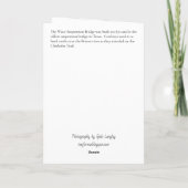 Suspensie Bridge, Waco, TX Poster Kaart (Achterkant)