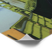 Suspensie brug op Little Deer Isle Poster (Hoek)