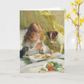 Suspensie door Charles Burton Barber Kaart (Gele Bloem)