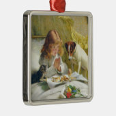 Suspensie door Charles Burton Barber Metalen Ornament (Rechts)