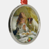 Suspensie door Charles Burton Barber Metalen Ornament (Rechts)