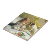 Suspensie door Charles Burton Barber Tegeltje (Zijkant)