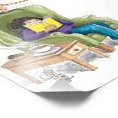 Suspensie Novel Foto Afdruk (Hoek)