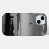 Suspension Bridge in Lissabon Black and White Phot Case-Mate iPhone Case (Achterkant (horizontaal))