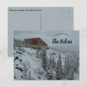 Suspension Bridge The Yukon Canada Briefkaart (Voorkant / Achterkant)