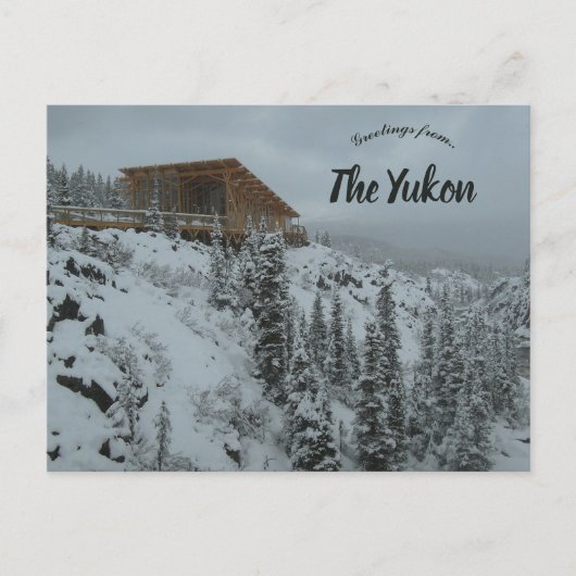 Suspension Bridge The Yukon Canada Briefkaart (Voorkant)