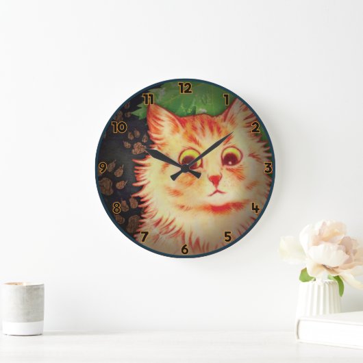 SUSPICIEUS CAT-KAT GROTE KLOK (Huis)