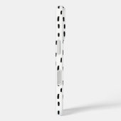 Suspicious Cat Patterns Funny Black Cat Art Design Case-Mate iPhone Case (Achterkant / Rechts)