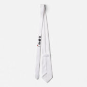 Suspicious Person (Fushinsha) Kanji Stropdas (Achterkant)