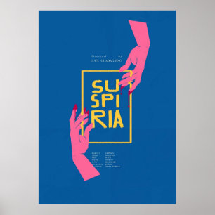 SUSPIRIA 2018 Alternatieve film Tilda Swinton Poster