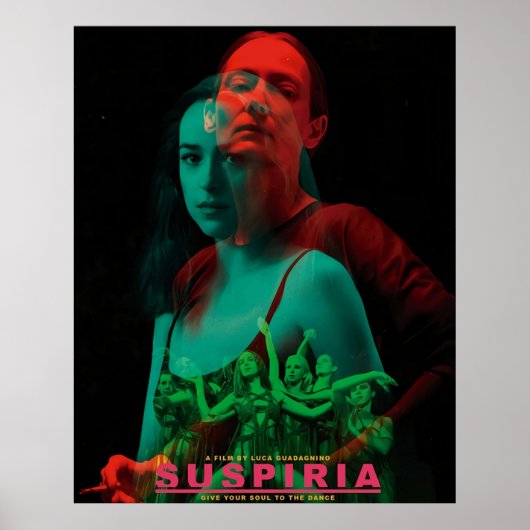 Suspiria horror film poster (Voorkant)