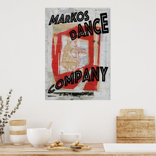 Suspiria Markos Dance Company Poster (Keuken)